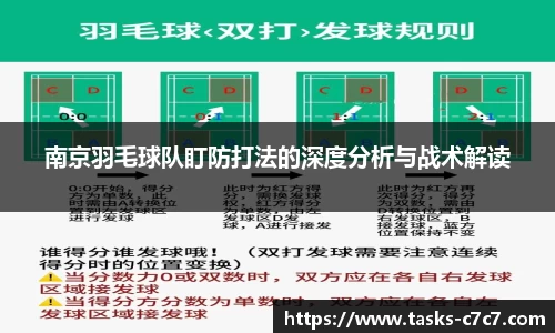 南京羽毛球队盯防打法的深度分析与战术解读